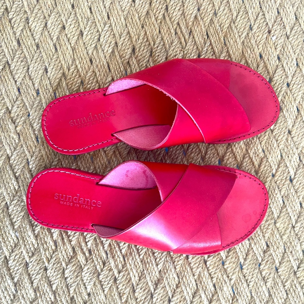 Red Sundance  Sandal